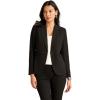 imageAnne Klein Missy Sabre Notch Collar Jacket WPrincess SEA Anne Black 10