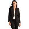 imageAnne Klein Missy Sabre Notch Collar Jacket WPrincess SEA Anne Black 4