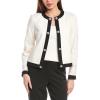 imageAnne Klein Tweed Framed Cardi