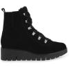 imageAnne Klein Womens Donata Zipper Water Resistant Ankle BootsBlack