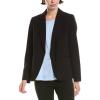 imageAnne Klein Missy Sabre Notch Collar Jacket WPrincess SEA Anne Black 8
