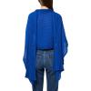 imageAnne Klein Womens Stitch Open Frt Crdigan WrapSantorini Blue
