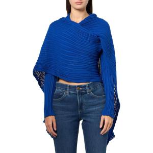 imageAnne Klein Womens Stitch Open Frt Crdigan WrapSantorini Blue