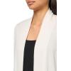 imageAnne Klein Womens Sonoma Cardigan W Rib CollarWhite Dove