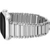 imageAnne Klein Fashion Bracelet for Apple Watch Secure Adjustable Apple Watch Replacement Band Fits Most WristsSilver