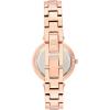 imageAnne Klein Womens Genuine Diamond Dial Bangle WatchTealRose Gold