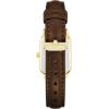 imageAnne Klein Womens Leather Strap WatchBrownChampagne