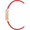 imageAnne Klein Womens Leather Strap WatchRedRose Gold