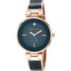 imageAnne Klein Womens Genuine Diamond Dial Bangle WatchTealRose Gold