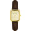 imageAnne Klein Womens Leather Strap WatchBrownChampagne