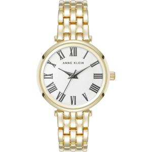 imageAnne Klein Womens Bracelet WatchGoldWhite