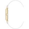 imageAnne Klein Womens Sustainable CrocoGrain Leather Strap Watch AK5152White