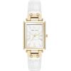 imageAnne Klein Womens Sustainable CrocoGrain Leather Strap Watch AK5152White