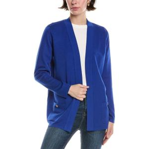 imageAnne Klein Womens Malibu CardiganSantorini Blue