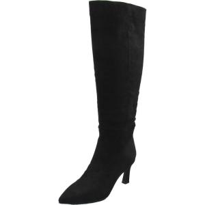 imageAnne Klein Womens Rene Pointed Toe Tall KneeHigh BootsBlack