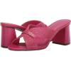 imageAnne Klein Womens Aubrie Slip On Strappy Mule SandalsPink Raffia