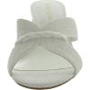 imageAnne Klein Womens Aubrie Slip On Strappy Mule SandalsWhite