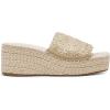 imageAnne Klein Womens Cruz Espadrille Wedge SandalLight Gold