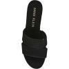 imageAnne Klein Womens Palmer Heeled SandalBlack Suede
