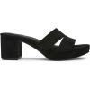 imageAnne Klein Womens Palmer Heeled SandalBlack Suede