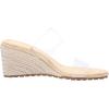 imageAnne Klein Womens Strike Espadrille Wedge SandalClear