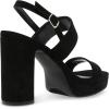 imageAnne Klein Womens Zaya Heeled SandalBlack Smooth