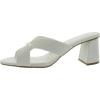 imageAnne Klein Womens Aubrie Slip On Strappy Mule SandalsWhite