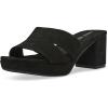 imageAnne Klein Womens Palmer Heeled SandalBlack Suede