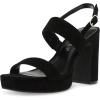 imageAnne Klein Womens Zaya Heeled SandalBlack Smooth