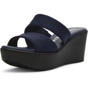 imageAnne Klein Womens Palisa Wedge SandalNavy