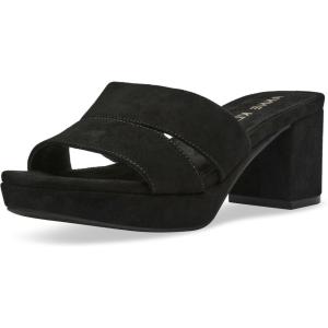 imageAnne Klein Womens Palmer Heeled SandalBlack Suede