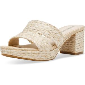imageAnne Klein Womens Palmer Heeled SandalNatural Raffia