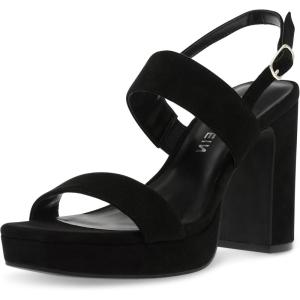 imageAnne Klein Womens Zaya Heeled SandalBlack Smooth
