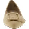 imageAnne Klein Womens AKKALEA Patent Padded Insole Ballet FlatsSand