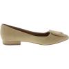 imageAnne Klein Womens AKKALEA Patent Padded Insole Ballet FlatsSand