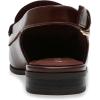 imageAnne Klein Womens Birdie Patent Penny SlingbacksCognac Multi