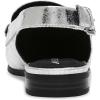 imageAnne Klein Womens Birdie Patent Penny SlingbacksSilver