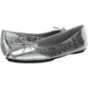 imageAnne Klein Womens LUCI Faux Leather Slip On Flat ShoesSilver