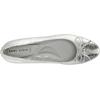 imageAnne Klein Womens LUCI Faux Leather Slip On Flat ShoesSilver