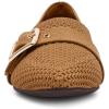 imageAnne Klein Womens Oakland Ballet FlatCamel