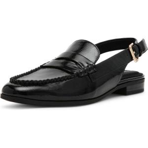 imageAnne Klein Womens Birdie Patent Penny SlingbacksBlack