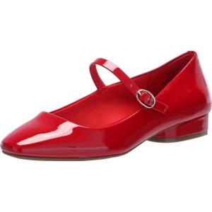 imageAnne Klein Womens Cosette Ballet FlatRed Patent