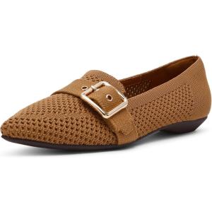 imageAnne Klein Womens Oakland Ballet FlatCamel