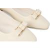 imageAnne Klein Womens Cadey Ballet FlatBone