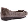 imageAnne Klein Womens Umeko Ballet FlatGrey Croc