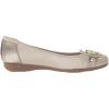imageAnne Klein Womens Umeko Ballet FlatMetallic Taupe