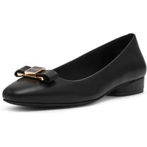 imageAnne Klein Womens Cadey Ballet FlatBlack Smooth