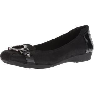 imageAnne Klein Womens Umeko Ballet FlatBlackMulti Fabric