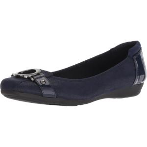imageAnne Klein Womens Umeko Ballet FlatNavy Multi Fabric