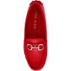 imageAnne Klein Womens Chrystie Faux Leather Driving Moccasins MoccasinsRed